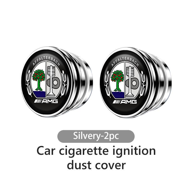 Alloy Socket Dust Cover Lighter Plug Car Cigarette Lighter Cap For Mercedes Benz AMG A B C E S G Class A180 CLK CLA GLE GLC W212