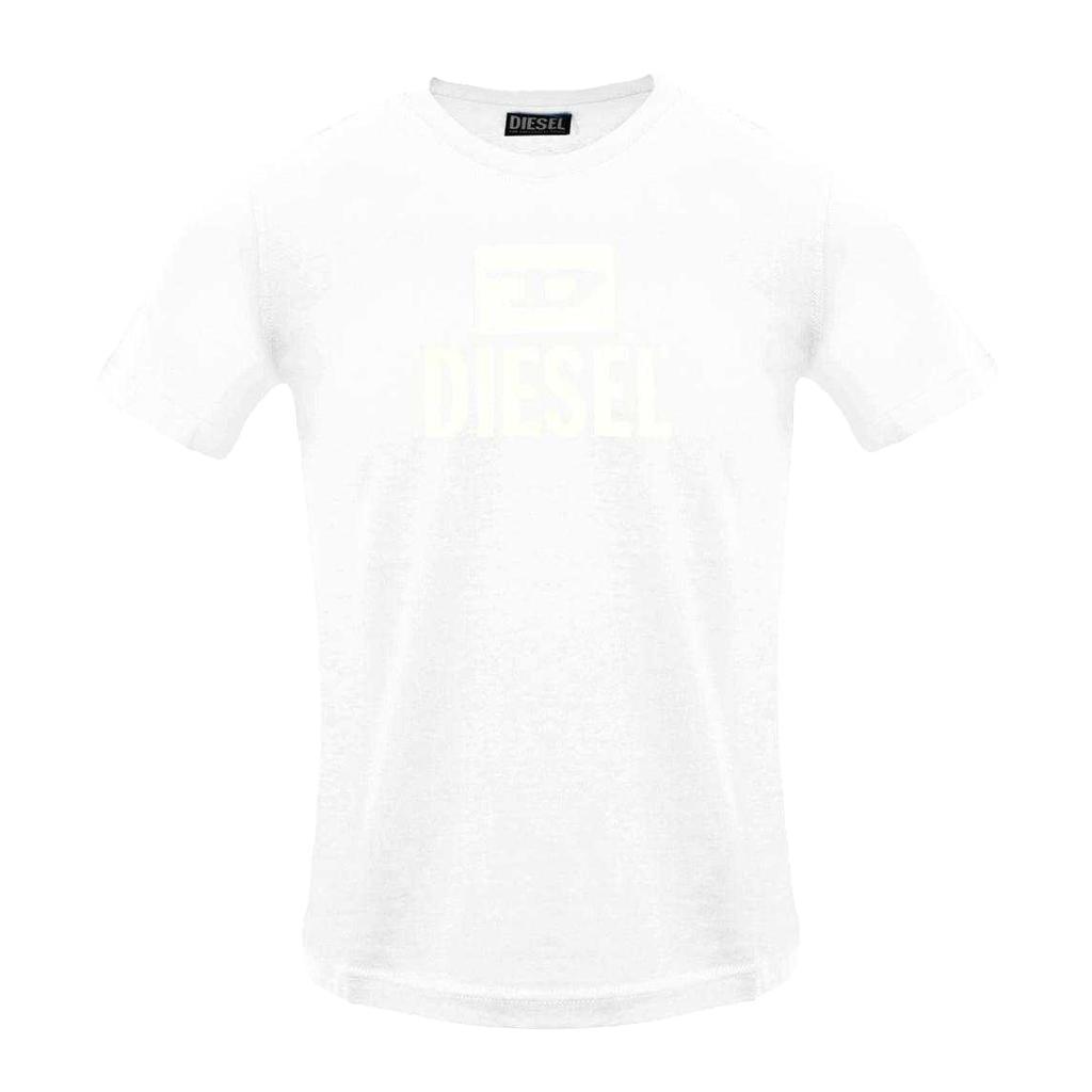 Diesel Mens Monotone Logo T-Shirt