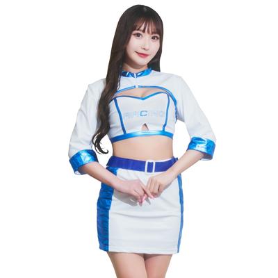Clearstone GLOWHOLIC Cosplay Halloween Racing Queen Women's White