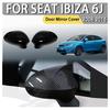 Cars Accessories ABS Plastic Door Mirror Cover For SEAT Ibiza 6J 2008 2009 2010 2011 2012 2013 2014 2015 2016 Car Decoration