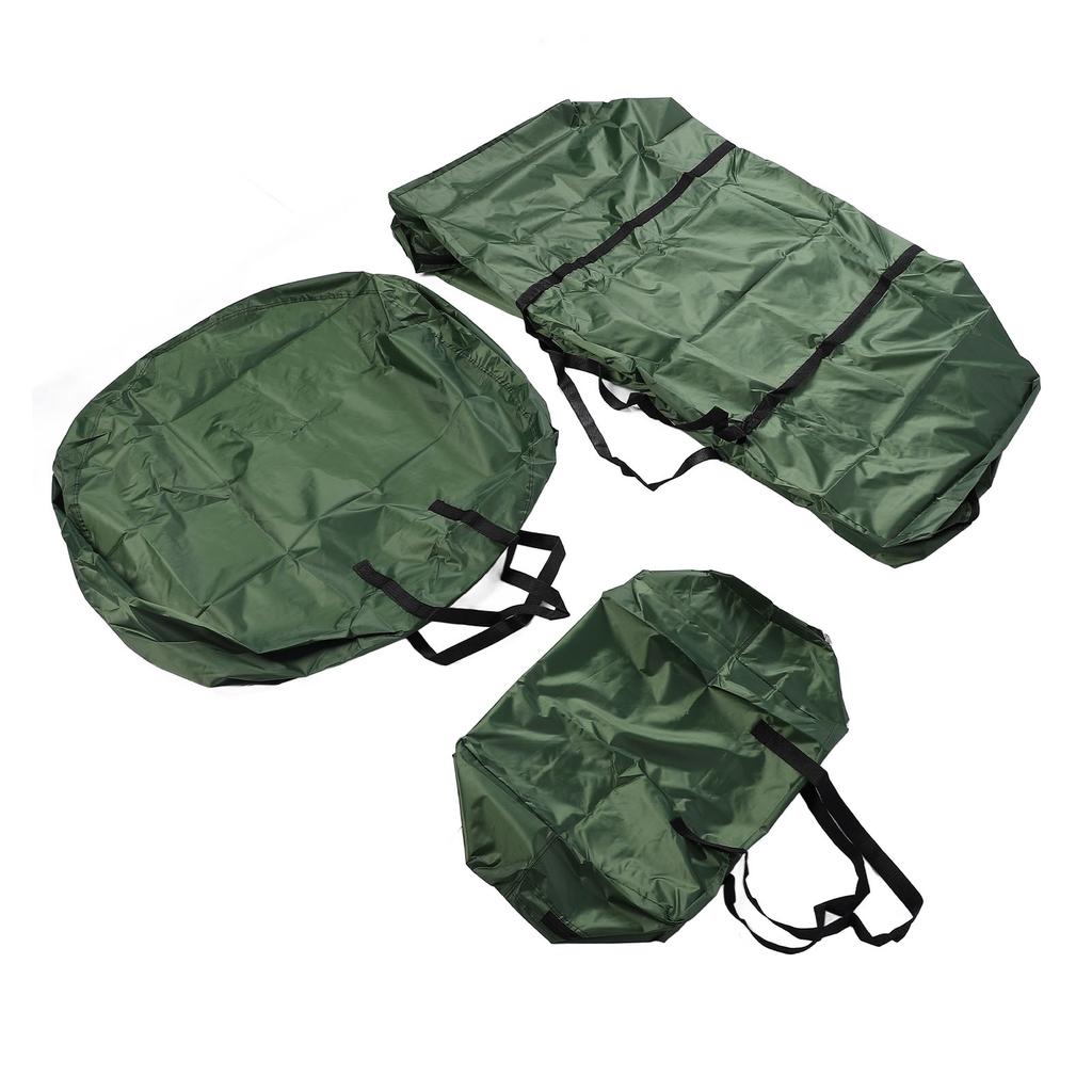 Aufbewahrungstaschen-Set für künstliche Bäume, große Kapazität, wasserdicht, Oxford-Stoff, Aufbewahrungstaschen für Weihnachtsbäume