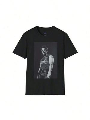 Joe Jonas Concert T-Shirt, K Music Shirt, An Singer Black Tshirt, Short Sve Printed Shirt, Aesthetic Y Shirt