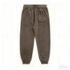 Men's Solid-color Casual Double-sided Fleece Warm Drawstring Pants