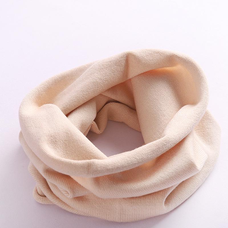 Unisex Strick-Nackenschal Snood Pullover für Frühling & Herbst - Einfarbige, Kälteschutz, Vielseitig