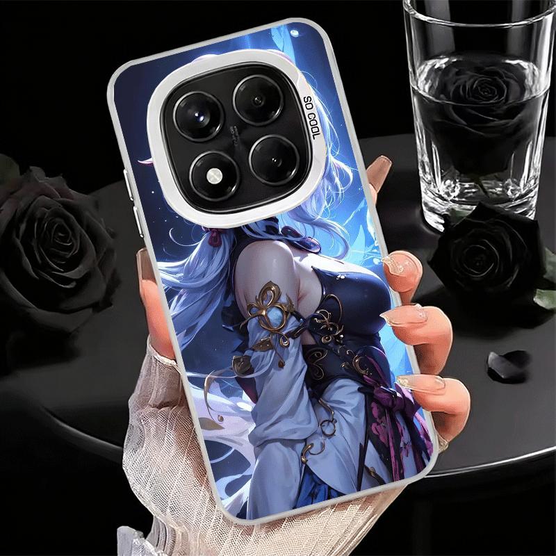 Genshin Impact Ganyu Soft Phone Case for Xiaomi Redmi Note 13 14 15 Pro Plus 12S 12 11S 11 11T 10S 10 Shockproof Cover Back Shel