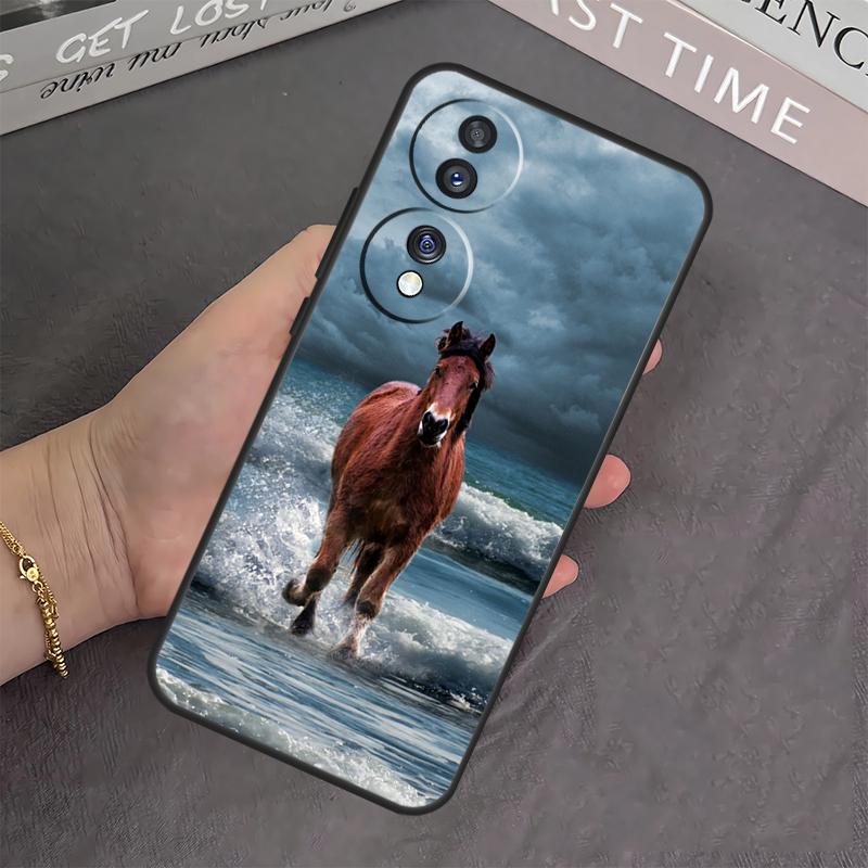 Horse Animal Case For Honor 90 70 50 10 Lite Magic 5 6 Pro X6 X7 X8 X9 X6a X7a X8a X9a X9b X8b Cover