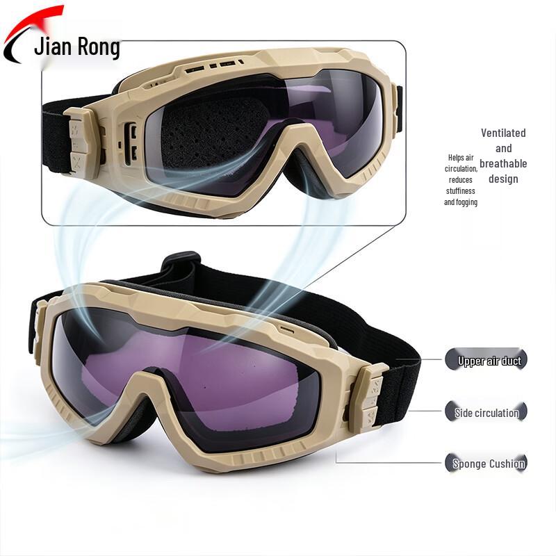 Tactical Shooting & Cycling Goggles