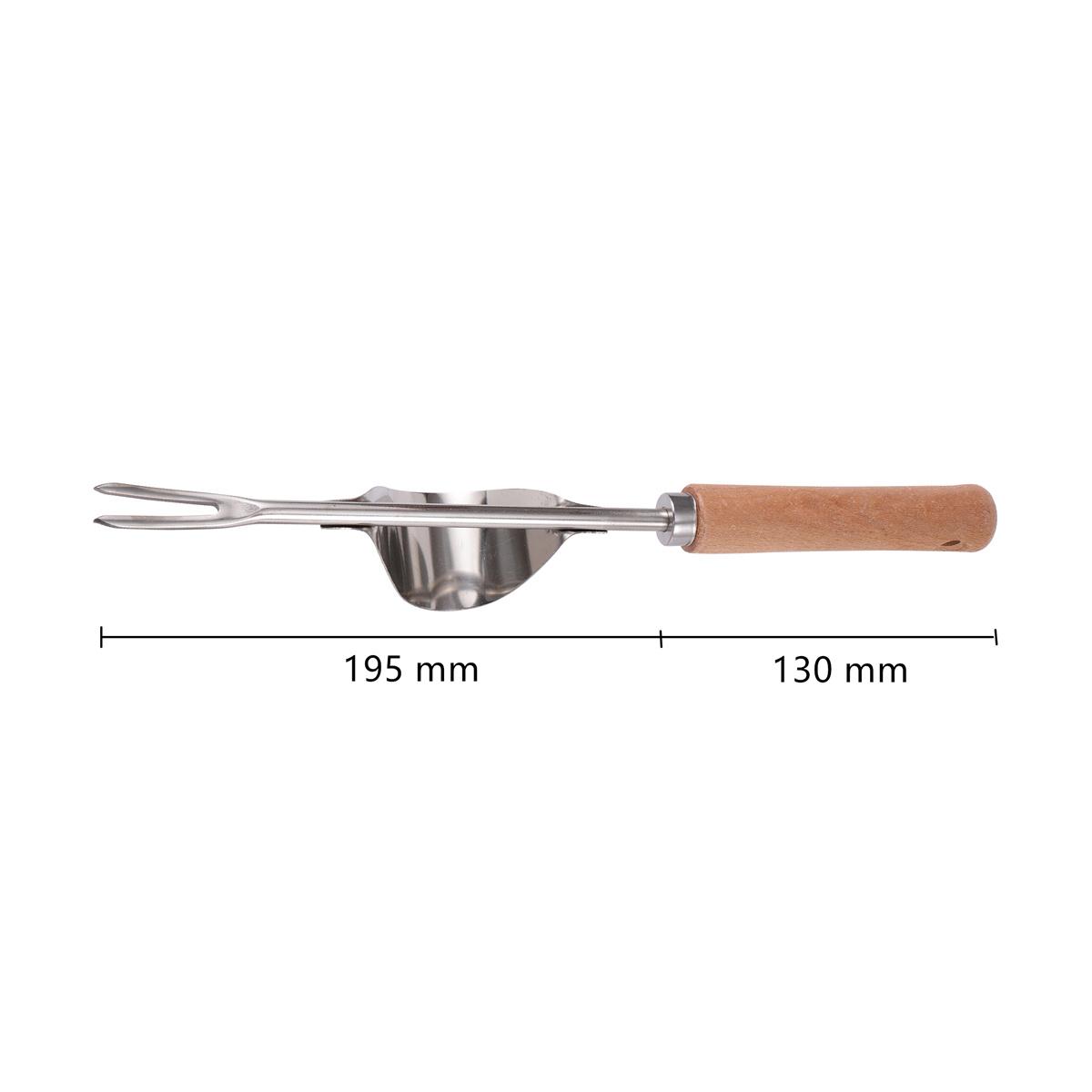 

29cm/32.5cm Gardening Manual Weeding Tools Stainless Steel Head Wooden/Rubber Handle Pulling Digging Loosening Removing Weeds
