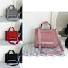 Trendy Corduroy Tote Bag For Women Stylish Large Capacity Shoulder Handbag