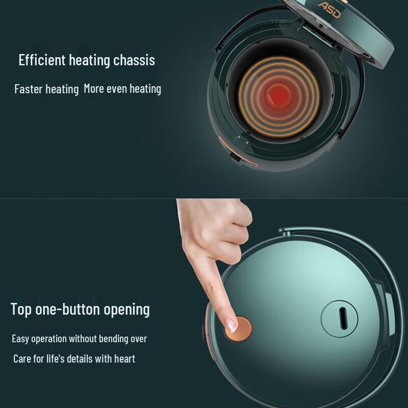 ASD AR-L2002T Easy Enjoy Mini Rice Cooker