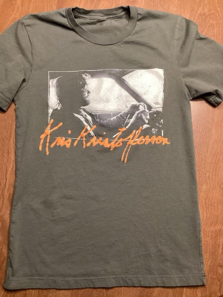 Kris Kristofferson Green Country Music Tshirt Size S to 5XL UR173 Unisex T-Shirt XL