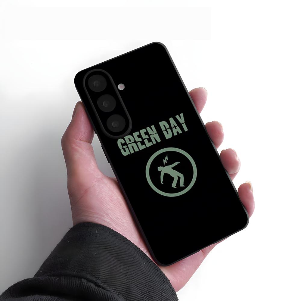 

Band Green Day Phone Case For Samsung A25 A13 A33 5G A54 A36 A35 A56 A52 A14 Shockproof Soft Cover Samsung A51