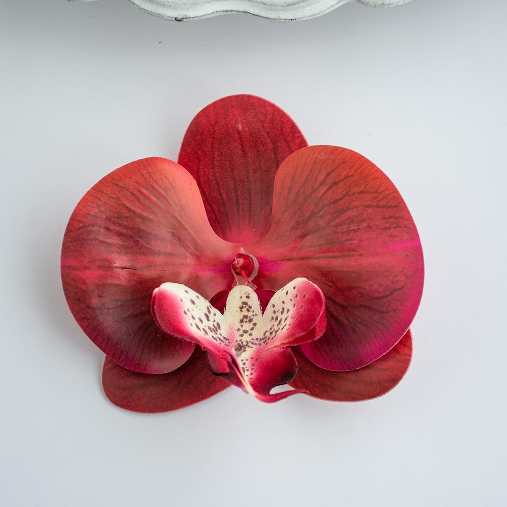 Butterfly Orchid Artificial Flowers Hot Sale Items Festival Wedding Bridal Accessories Headwear Air Clips Diy Gift Box Scrapbook