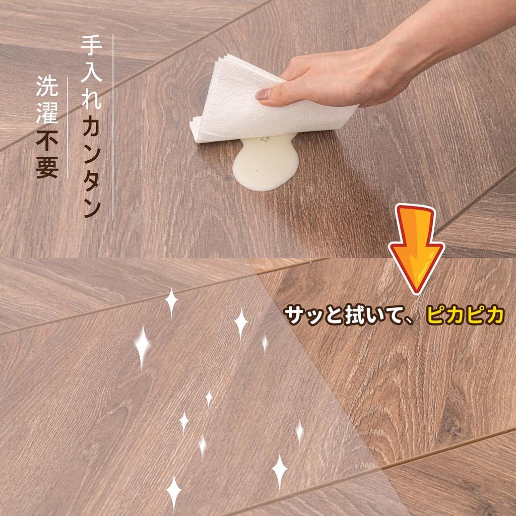 ROSMARUS Transparent Chair Mat, Scratch-Resistant, 75x120cm, 1.5mm Thick, Floor Protector, Gaming PVC Flooring Protection, Non-Slip, Durable and Soft,