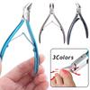 Professional Nail Clipper Cuticle Nippers For Paronychia Stainless Steel Nail Cutters Ingrown Toenail Scissors Manicure Tool