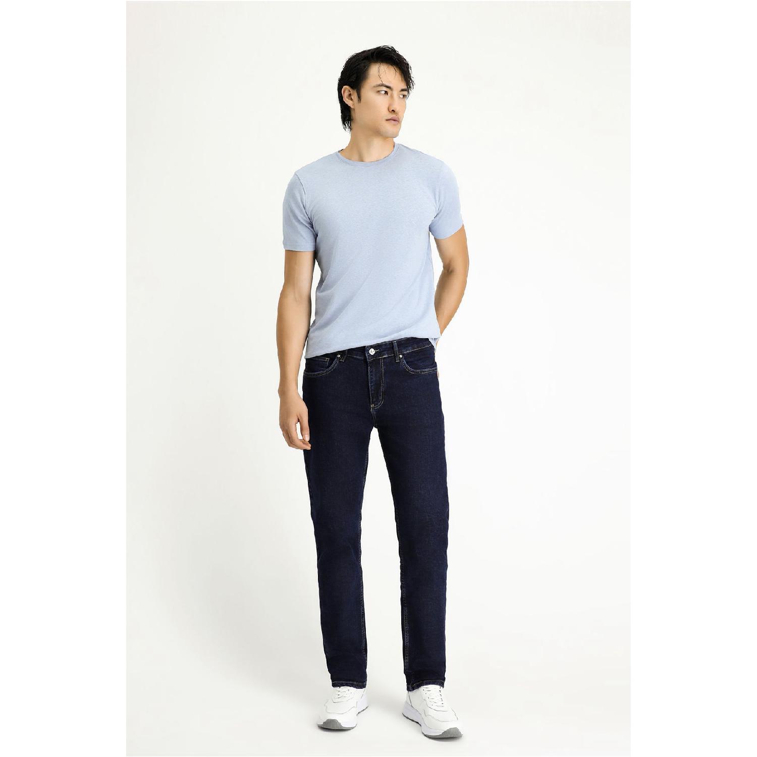 

Regular Fit Lycra Denim Trousers 31