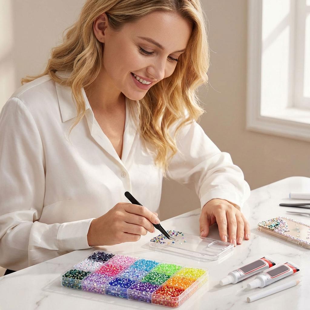 3 Bottles Of 10ml Glue 15 Colors Of Resin Dazzling  3mm Pieces For Making  Dazzling Kit With 3 Pieces Of Glue For Clothing Shoes Art Book Art