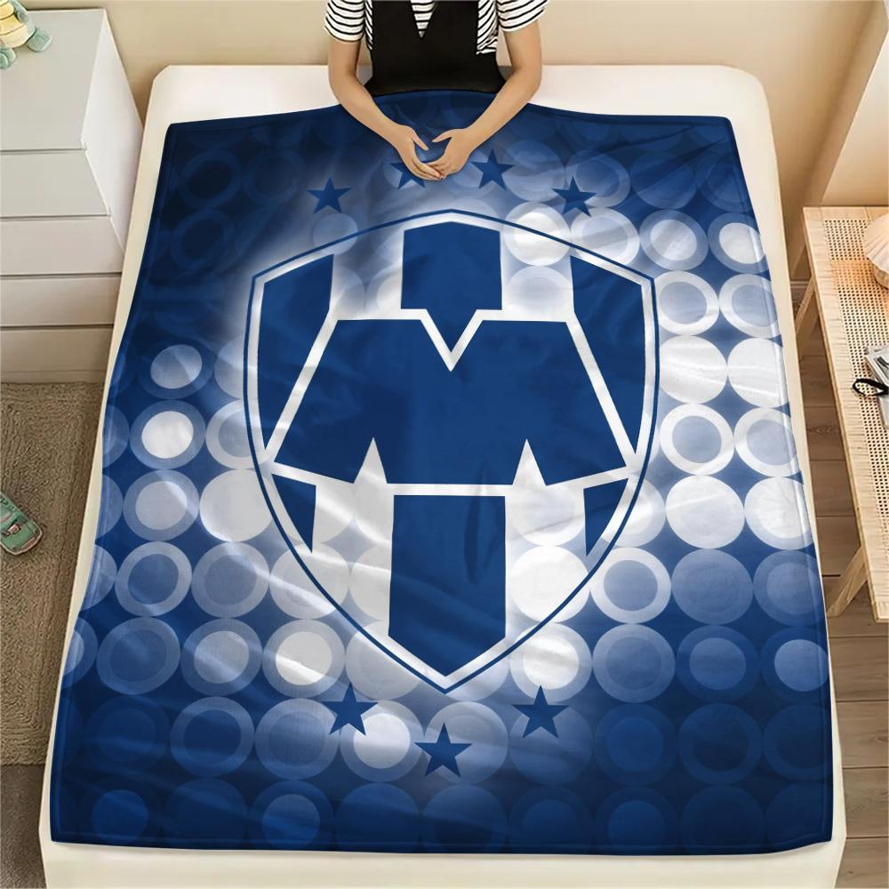 CF. Monterrey Print Flanelldecke, Hohe Qualität, Bequem für alle Jahreszeiten, Heimdekoration, Wärme und Komfort