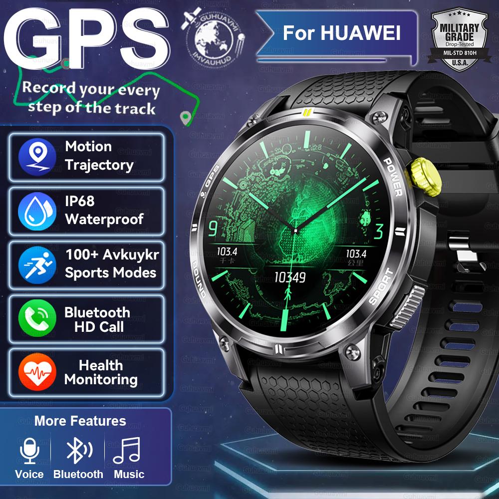 

New GPS Smart Watch Women AMOLED HD Screen Health Tracker Sports Voice GPS Positioning ip68 Call Smartwatches Ladies Watch GPS Watch чорний