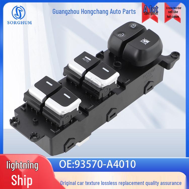 Window Lift Glass Switch for 2013-2017 KIA Carens (Part No. 93570-A4010) Electric