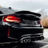 PSM Style Car Rear Trunk Lid Spoiler Wing Lip for BMW 2 Series F22 F23 F87 M2 218i 220i 228i M235i M240i Coupe 2 Door 2014-2021