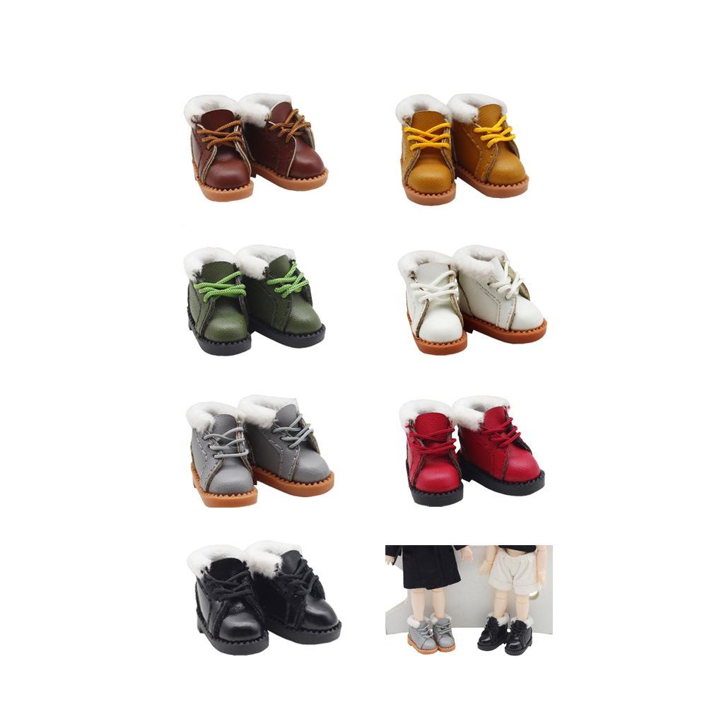Shoes Accessory Toy Mini Doll Shoes Doll Winter Boots Shoes Accessories Doll Clothes Accessories
