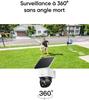 Eufy - Security SoloCamS340 - Solaire - extérieure sans Fil - Surveillance 360° 720p - Wi-FI 2,4 GHz - Compatible HomeBase 3