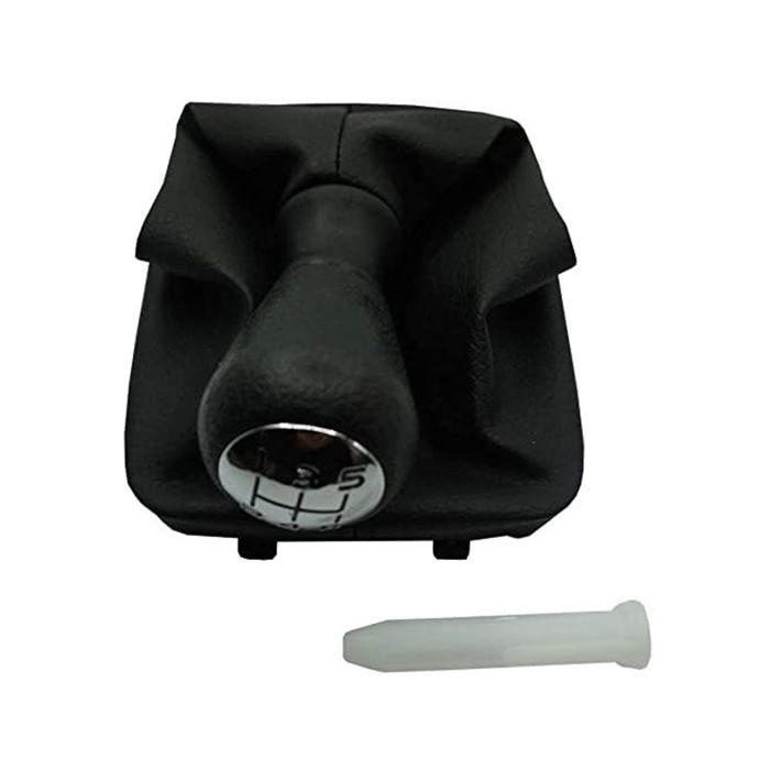 Kit soufflet levier de vitesse et pommeau chromé – Peugeot 106, 206, 306, Partner et Citroën Berlingo, Jumpy OEM 2403X9 / 2403AP