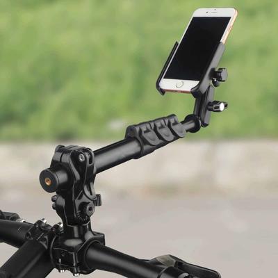 Photography Selfie Stick Quick-Release Fixator - Fits One-Piece/Flat/Round Handles - Handlebars & Extension Frames Mount Accessory