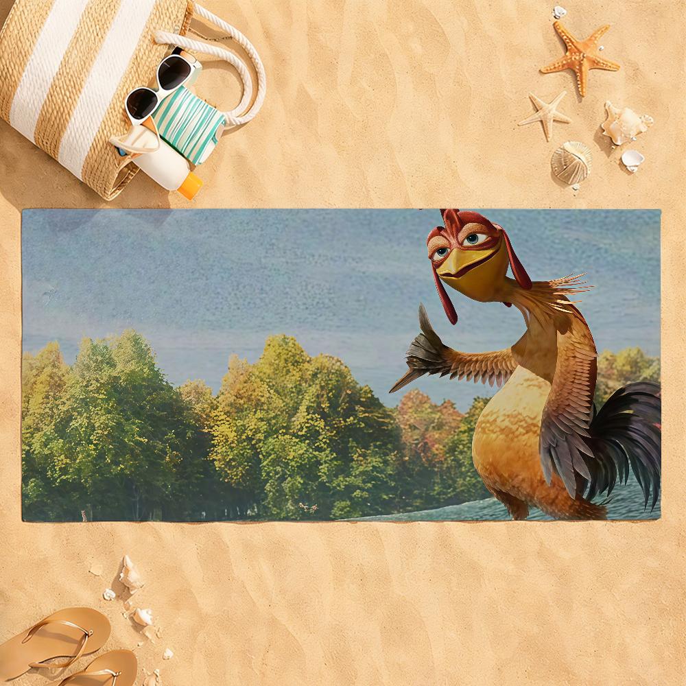 Funny Chicken Joe Towel Drying Bath Towel Applicable To Light Swimming Camping Yoga Beach Out