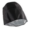 Round Pressure Cooker Dust Cover Protective Cover with Pocket Kitchen Appliances AccessoriesBlack 38x38.7cm