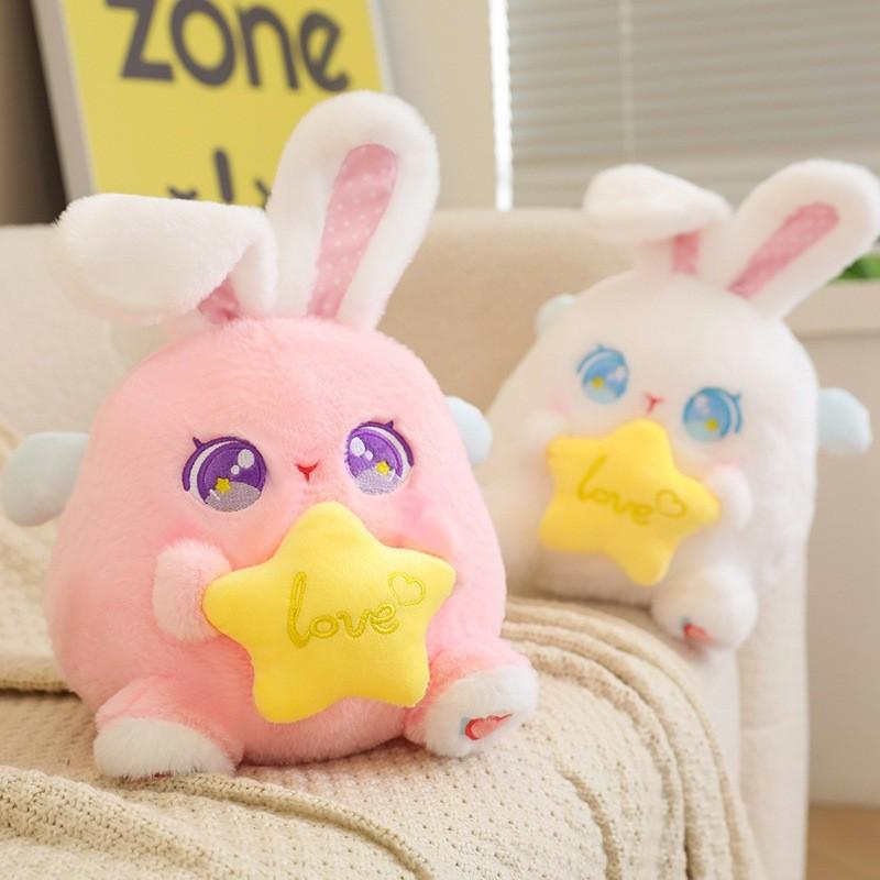 Rabbit Angel Cute Cuddle Star Stuffed Toy Cartoon Girl Sleeping Holiday Gifts