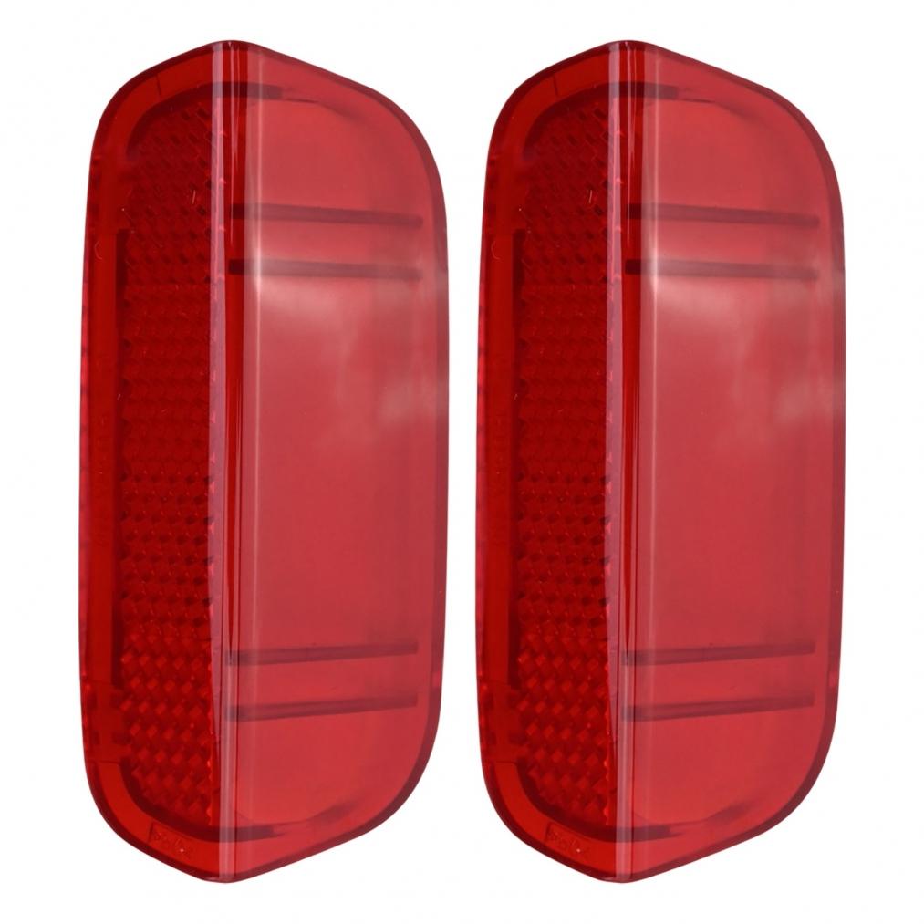 Red Door Panel Light Reflector for For Passat For Jetta 2x Replacement