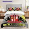 Sunderland Heritage Emblem Bedding (1 * duvet cover + 2 * pillowcase, without core) 2D Flat Christmas birthday gift Bedding set