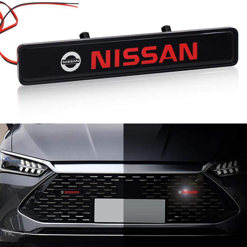 LED Mid-Net Clip DaytimeRunning Warning Light AutoAccessories For Nissan Qashqai X J10 J11 Trail Tiida Teana Skyline Juke