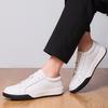2026New Classic Casual Leather Mens Shoes Fashion Wear-resistant Sole Genuine Leather Board Shoes Trend Versatile Walking Shoes