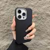 Matte Leather Phone Case For iPhone 16 Pro Max 15 14 Plus 13 12 11 XS Max XR XS X 7 8 SE  16 Shockproof Bumper Cover