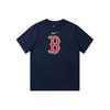T-Shirt Vielseitig Stilvoll Bequem Trendig Kurzarm Kinder Oberteile Dunkelblau 3Z3B7NM00-BOS