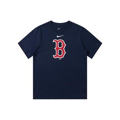 T-Shirt Vielseitig Stilvoll Bequem Trendig Kurzarm Kinder Oberteile Dunkelblau 3Z3B7NM00-BOS