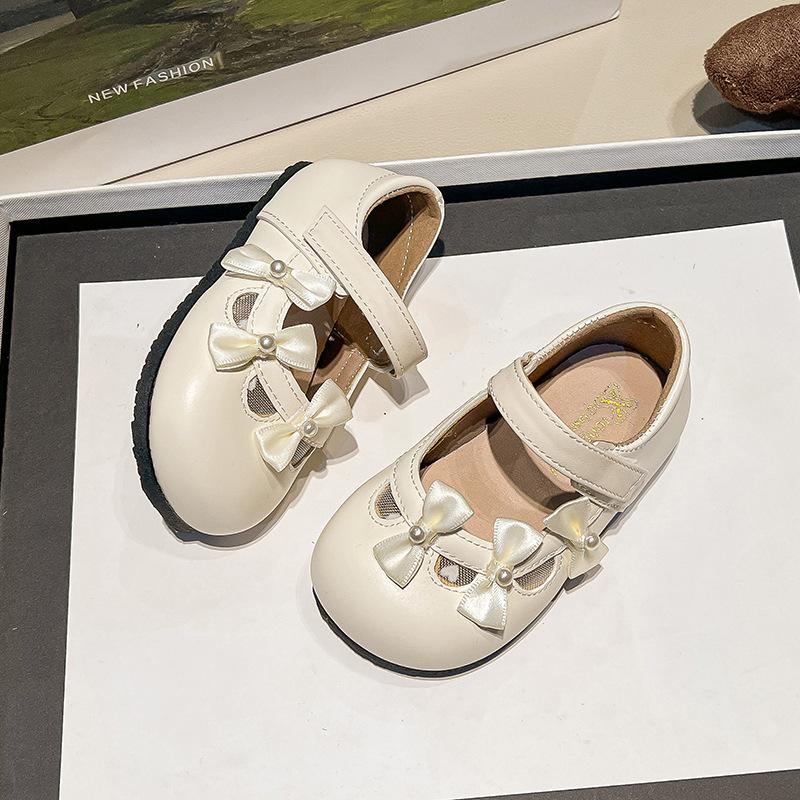 Sommer Kinderschuhe Neu Einfach Mode Mädchenschuhe Flach Vielseitig Komfort Prinzessinnenschuh Exquisit Elegant Retro Rutschfest Mary Jane