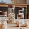 Food Grade Sealed Glass Storage Jar for Tea, Coffee & More