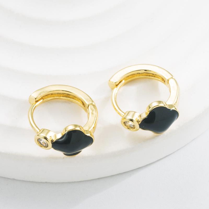 Women's Hoop Earring Bohemian O Shaped Creative Rice Beads Exaggerated Accessories Earrings