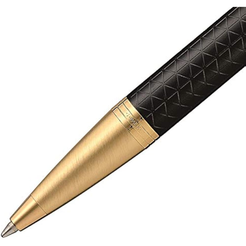PARKER Parker Ballpoint Pen, Permanent IM, Premium Line, Black, GT 1975662, Regular Imported