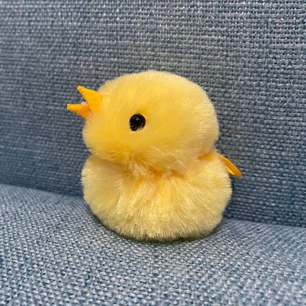

Yellow Plush Chicken Toy Simulation Hen Chick Family Plush Toys Kawaii Hen Shape Plush Toy Kids chick