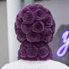 Woman Autumn Winter Warm Hat Otter Rabbit Fur Hat Versatile Ear Protection Cap Knitted Fur Hat Scarf Set
