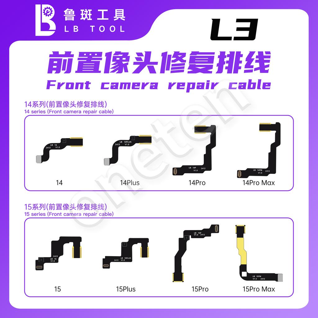Luban L3 Front Camera Repair Cable for 14-15pm Solve Front Camera Focus Abnormality and Camera Lag When Switching Repair