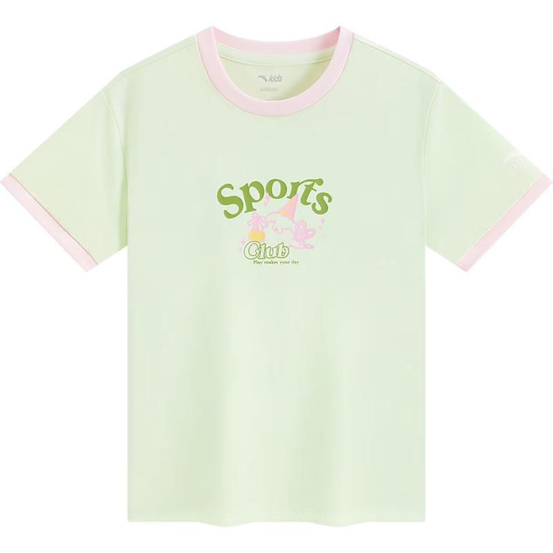 Anta Kids' 2026 Summer Outdoor Series Short Sleeve T-Shirt