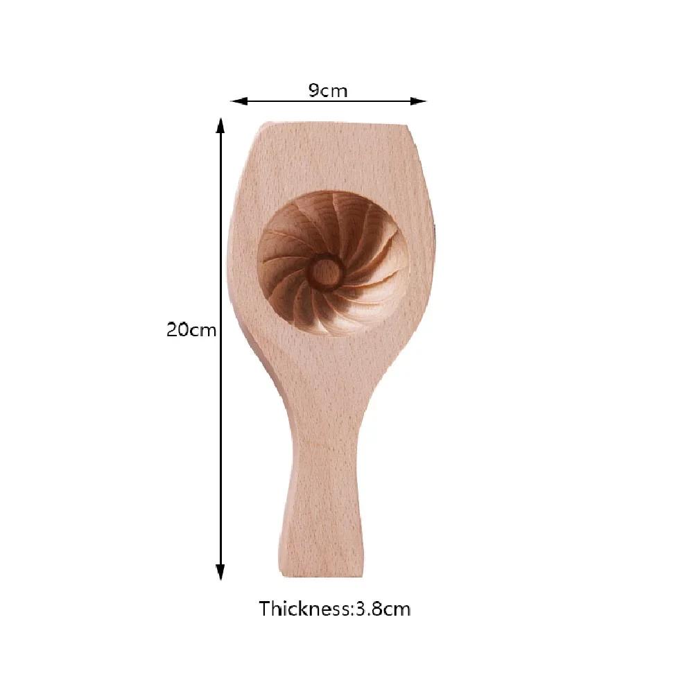 Household Kitchen Handmade Buns Pastry DIY Wooden Mold Multipurpose Various Shapes Chocolate Ice Cake Mold for Dessert Baking