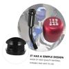 iplusmile Gear Rod Accessories Universal Shifter Extension Shift Lever Extension Gear Shift Extension Car Shifter Extension Aluminum Alloy Black