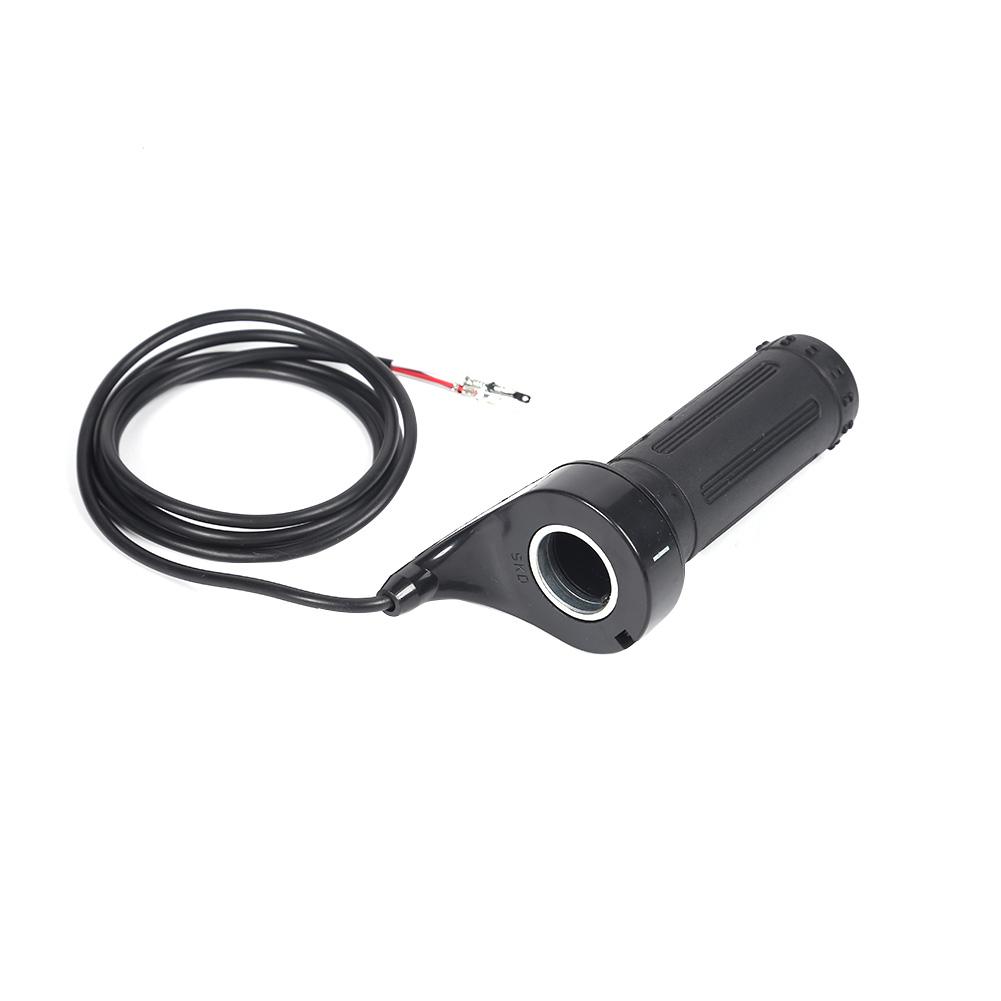 Universal Voltage Electric Bicycle Handlebar Twist Accelerator E-Bike Throttle Grip Scooter Handle Replacement Parts Accessories